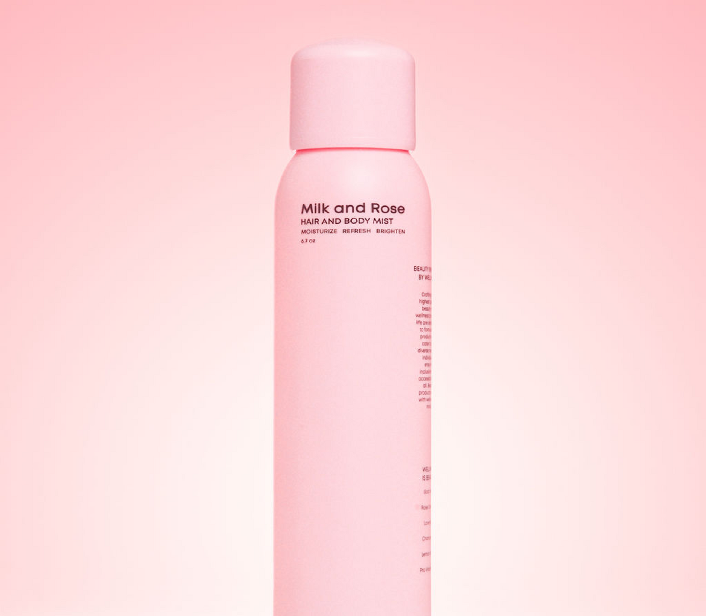 Milk And Rose Hair And Body Mist